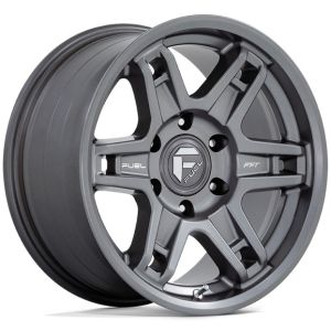 FUEL D838 SLAYER MATTE GUNMETAL 17X8.5 6X139.7