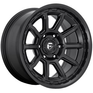 FUEL TORQUE MATTE BLACK 20X9 5x150 Wheel & Tyre Package