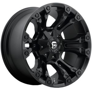 FUEL VAPOR MATTE BLACK 17X9 5X150 Wheel & Tyre Package