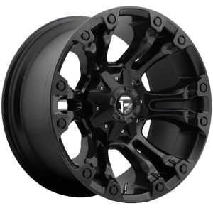 Fuel Vapor 22X10 5X139.7 Matte Black Wheel &  Tyre Package