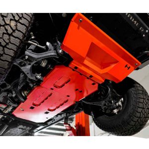 Hamer 4 Pce Underbody Protection Plates 6mm aluminium LC300 No KDSS