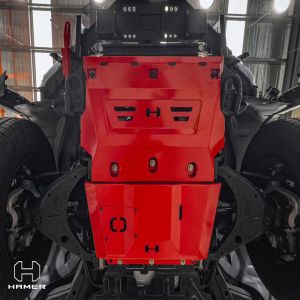 Hamer 2 Pce Underbody Protection Plates Amarok 4 Cylinder models 10-22