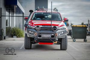 Hamer King Series Bull Bar - Isuzu Mux 21On