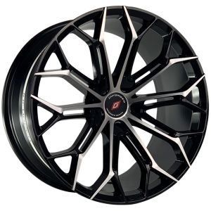Inforged Ifg41 19X8.5 5X100 Black Machined Face Wheel & Tyre Package
