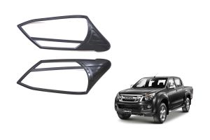 Isuzu Dmax 2012+ Black Headlight Trim