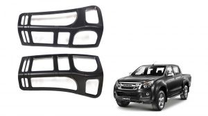 Isuzu D-Max 2012-2020 Black Tail Light Trims