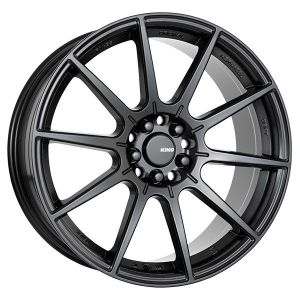 KING FLASH SATIN BLACK 17X7.5 5X108