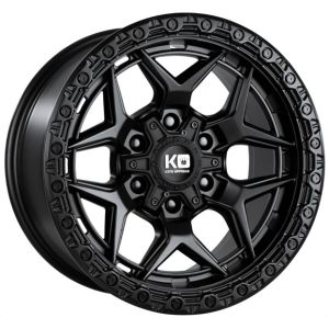 KING GROWLER SATIN BLACK 18X9 8X165.1