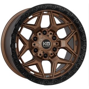 King Growler 20x9 6x135 Satin Bronze Wheel & Tyre Package