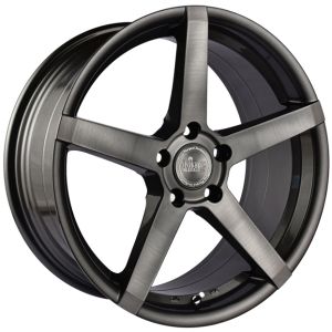 King Hostile 18x8 5x112 Gunmetal Dark Tint