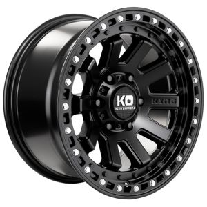 KING SNATCH SATIN BLACK 17X9 6x139.7