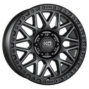 King Stigma 17x9 5x150 Satin Black Wheel & Tyre Package
