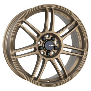 KING THRUST SATIN BRONZE 18X8 5X114.3 Wheel & Tyre Package