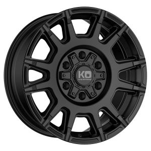 King Trekka 17x8 5x114.3 Satin Black Wheel & Tyre Package