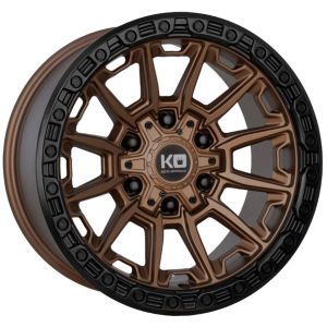 King Warrior 17x9 6x130 Satin Bronze