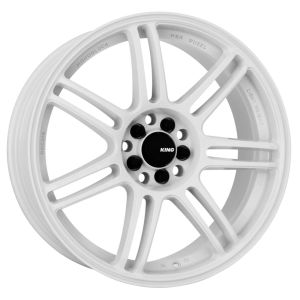 KING THRUST GLOSS WHITE 18X8 5X114.3