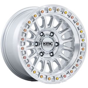Kmc Ims Km552 18X9 6X135 Gloss Silver Machined Face