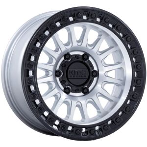 Kmc Ims Km552 18X9 5X127 Machined Matte Black Lip