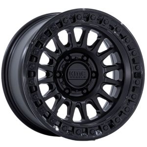 Kmc Ims Km552 18X9 5X127 Matte Black Gloss Black Lip