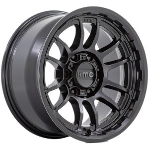 KMC KM727 WRATH SATIN BLACK 20X9 6x139.7