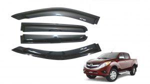 Mazda Bt50 2012-2020 Smoke Black Weather Shields