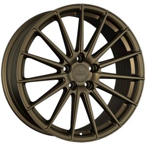 King Milano 19x8 5x114.3 Flat Bronze Wheel & Tyre Package
