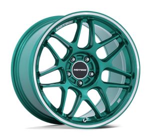 MOTEGI MR158 TSUBAKI HOKKAIDO GREEN MACHINED LIP 18X8.5 5X114.3 Wheel & Tyre Package