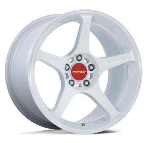 MOTEGI MR159 BATTLE V MATSURI WHITE PEARL MACHINED LIP 18X8.5 5X100