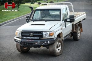 Hamer King Series Bull Bar - Toyota Landcruiser 70 Series 24On