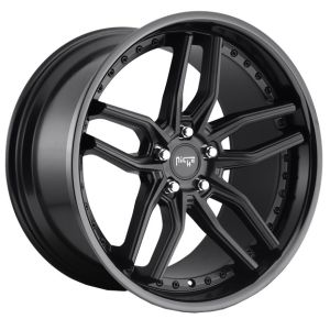 Niche Methos 19X8.5 5X114.3 Gloss Black Matte Black