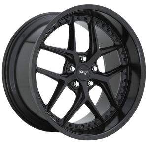 Niche Vice 19X8.5 5X114.3 Gloss Black Matte Black
