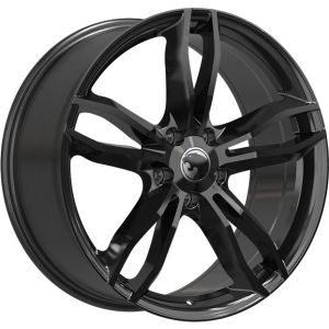 PANTHERA RAPIER  GLOSS BLACK 20X8.5 5X120 Wheel & Tyre Package