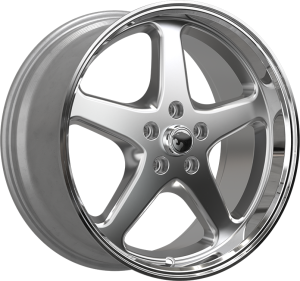 PANTHERA WALKIN SILVER MACHINED LIP 19X8 5X120