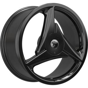 PANTHERA TRI-SPOKE GLOSS BLACK 20X8.5 5X120