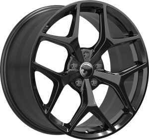 PANTHERA GTS-8 GLOSS BLACK 20X8.5 5X120 Wheel & Tyre Package