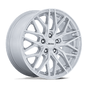 Petrol P3E PE004 GLOSS SILVER MACHINED 17X8 5X114.3