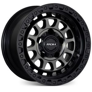 Roh Assault 17x9 5x150 Matt Black Graphite face