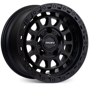 Roh Assault 17x9 5x120 Matt Black