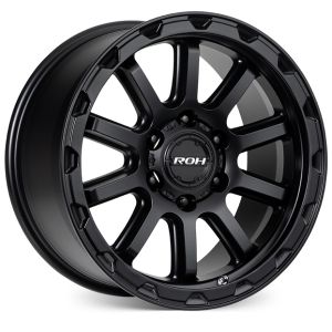 ROH ONYX MATT BLACK 17X9 6x139.7