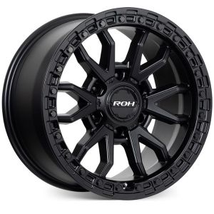 Roh Raid 17x9 6x139.7 Matt Black
