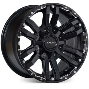 Roh Vapour 20x9 5x150 Matt Black Machined