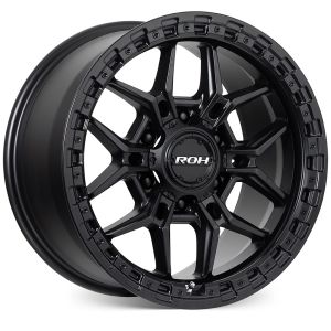 Roh Axe 18x9 6x139.7 Matt Black