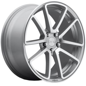 ROTIFORM SPF SILVER MACHINED FACE 18X8.5 5X112