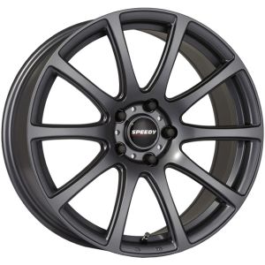 Speedy Carbine 17x7.5 5x98 Satin Gun Metal Wheel & Tyre Package