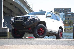 Hamer King Series Bull Bar - Toyota Prado 150 18On