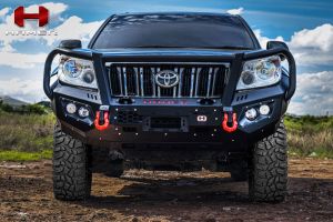 Hamer King Series Plus Bull Bar With Loop Toyota Prado 2018 Facelift