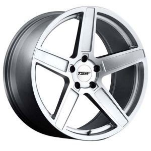 Tsw Ascent 17x8 5x120 Matte Titanium Silver