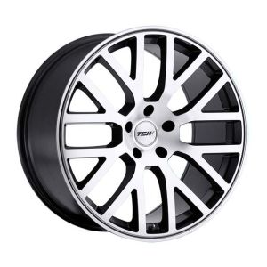 Tsw Donington 22x9 5x120 Gunmetal Mirror Cut Face