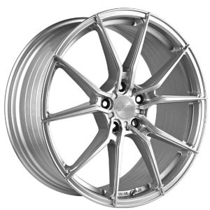 King Venom 19X8.5 5X114.3 Silver Machined Face Wheel & Tyre Package