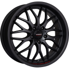 Speedy Cheetah 18X8 5X114.3 Sports Black Suede  Wheel & Tyre Package